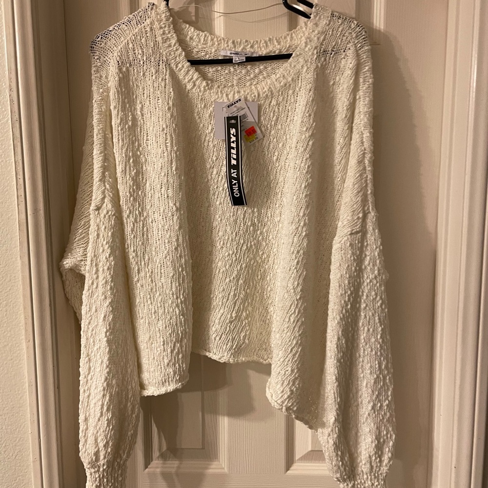 White sweater